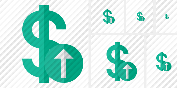 Dollar Upload Icon Dollar Upload Icon