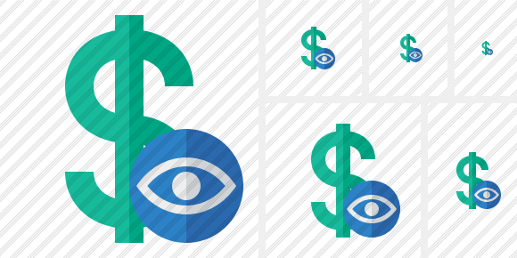 Dollar View Icon Dollar View Icon