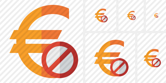 Euro Block Icon Euro Block Icon
