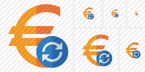 Euro Refresh Icon Euro Refresh Icon