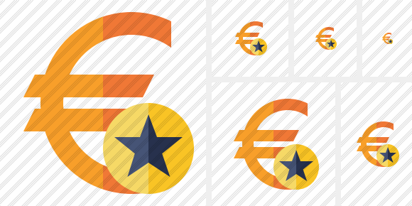 Euro Star Icon Euro Star Icon