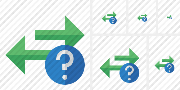 Иконка Обмен Горизонтальная Справка