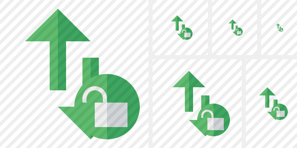 Иконка Обмен Вертикальная Разблокировать