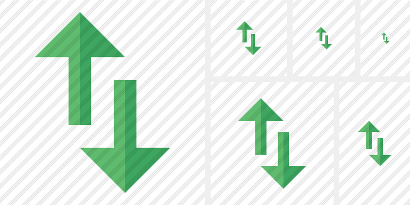 Exchange Vertical Symbol