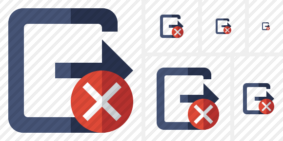 Exit Cancel Icon Exit Cancel Icon