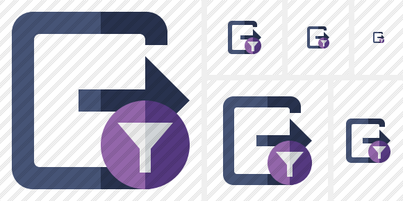 Exit Filter Icon Exit Filter Icon