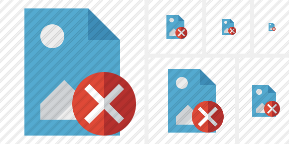File Image Cancel Icon File Image Cancel Icon