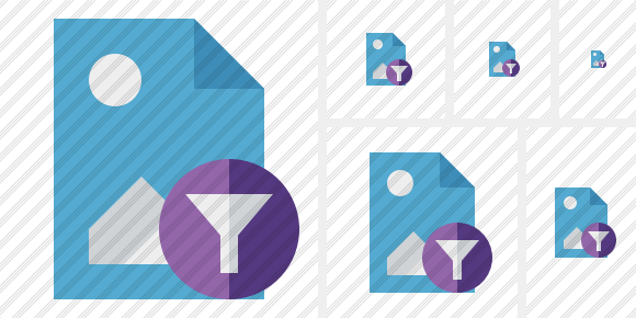 File Image Filter Icon File Image Filter Icon