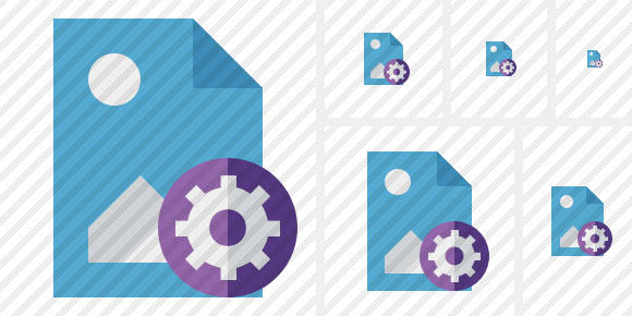 File Image Settings Icon File Image Settings Icon