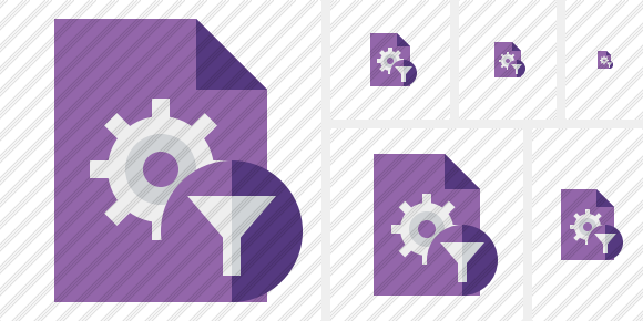 File Settings Filter Icon