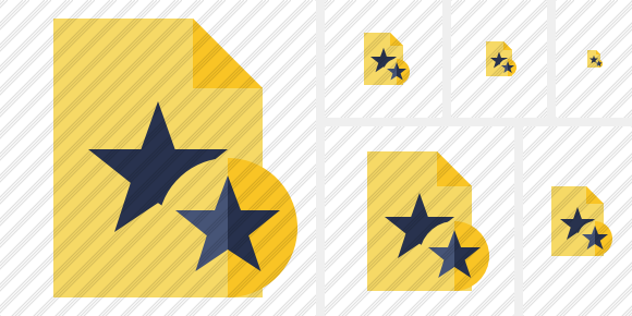 File Star Star Symbol