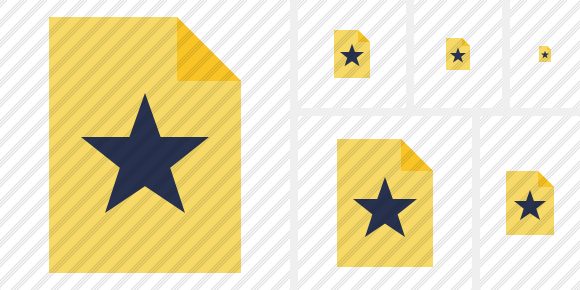 File Star Icon