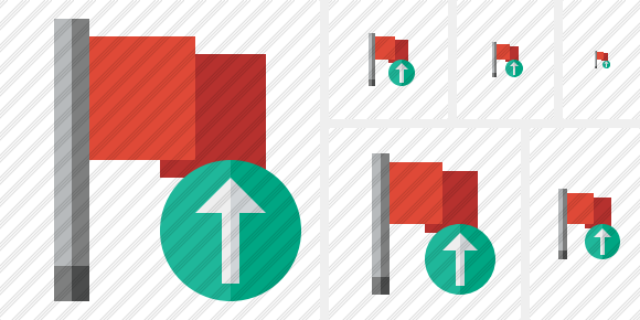 Иконка Красный флаг Закачать