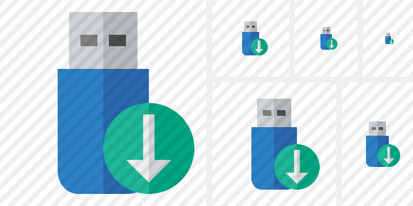 Flash Drive Download Icon Flash Drive Download Icon