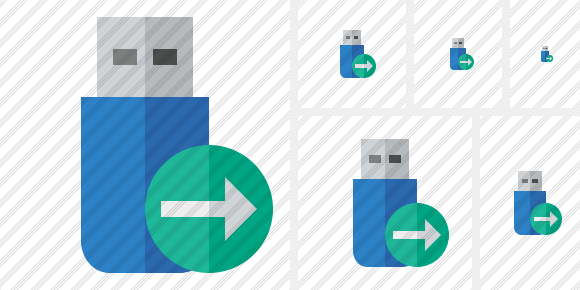 Flash Drive Next Icon Flash Drive Next Icon