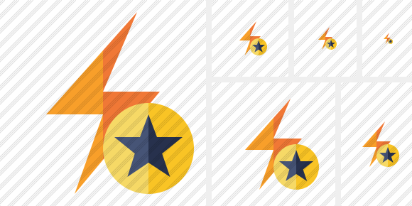 Icono Flash Star