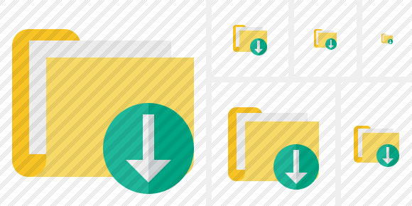Folder Documents Download Icon Folder Documents Download Icon