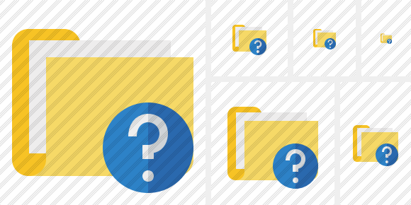 Folder Documents Help Icon Folder Documents Help Icon