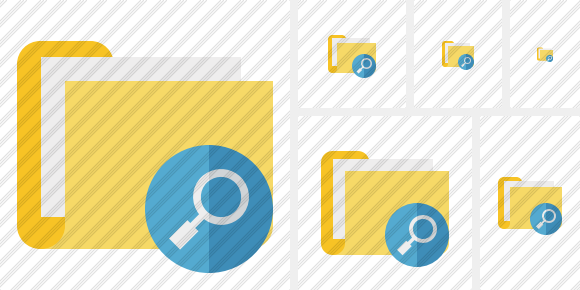 Folder Documents Search Icon Folder Documents Search Icon