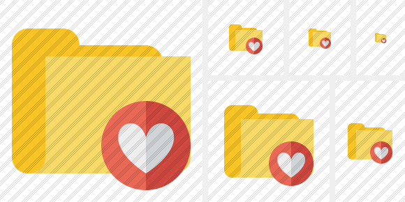 Folder Favorites Icon Folder Favorites Icon