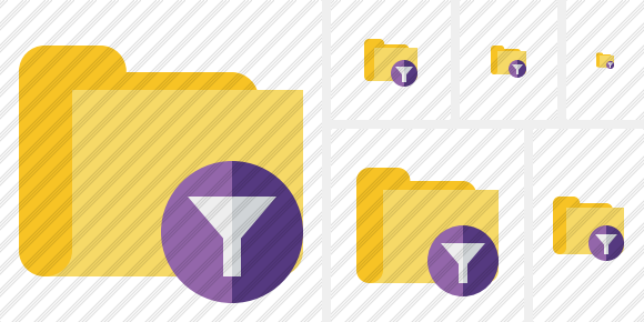 Folder Filter Icon Folder Filter Icon