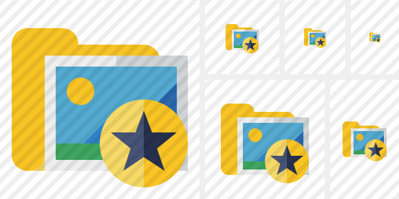 Folder Gallery Star Icon