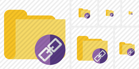 Folder Link Icon Folder Link Icon