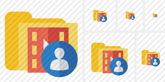 Folder Movie User Symbol Folder Movie User Symbol