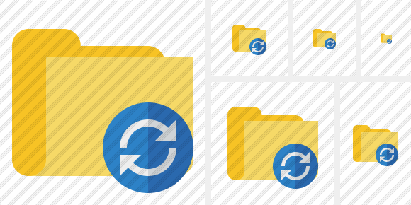 Folder Refresh Icon Folder Refresh Icon