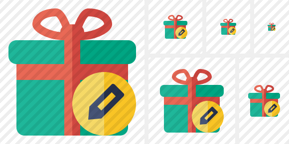 Gift Edit Symbol