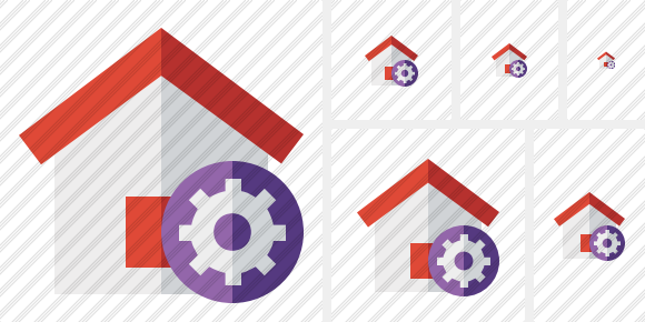 Home Settings Icon Home Settings Icon