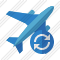 Airplane 2 Refresh Icon