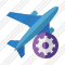 Airplane 2 Settings Icon