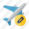 Airplane Edit Icon