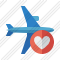 Airplane Horizontal 2 Favorites Icon