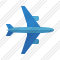 Airplane Horizontal 2 Icon