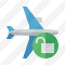 Icône Airplane Horizontal Unlock