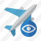 Airplane View Icon