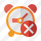 Alarm Clock Cancel Icon