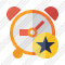 Alarm Clock Star Icon