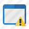 Application Warning Icon