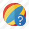 Beach Ball Help Icon