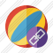 Beach Ball Link Icon