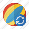 Beach Ball Refresh Icon