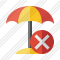 Icone Beach Umbrella Cancel