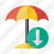 Beach Umbrella Download Icon