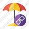 Beach Umbrella Link Icon