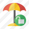 Beach Umbrella Unlock Icon