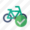 Bicycle Ok Icon