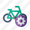 Bicycle Settings Icon
